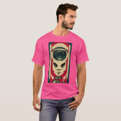 Buitenaardse camera 3 t-shirt (Voorkant volledig)