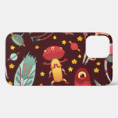 Buitenaardse Cartoon: ruimteplezier Case-Mate iPhone Case (Achterkant (horizontaal))
