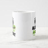 Buitenaardse couture.w grote koffiekop (Voorkant)