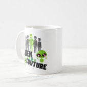 Buitenaardse couture.w koffiemok (Voorkant links)