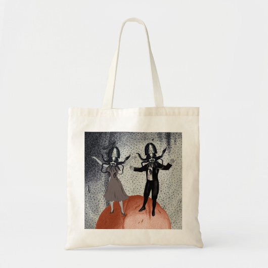 Buitenaardse dansviering tote bag (Voorkant)