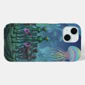 Buitenaardse diepzee-ontmoeting Case-Mate iPhone case (Achterkant (horizontaal))