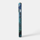 Buitenaardse diepzee-ontmoeting iPhone 15 case (Linkerkant)