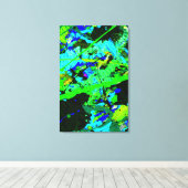 Buitenaardse Dromen Canvas Afdruk (Insitu (Houten vloer))