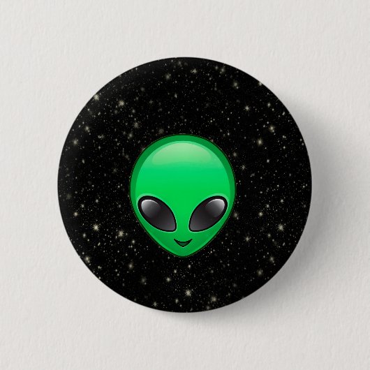 buitenaardse emotie ronde button 5,7 cm (Voorkant)