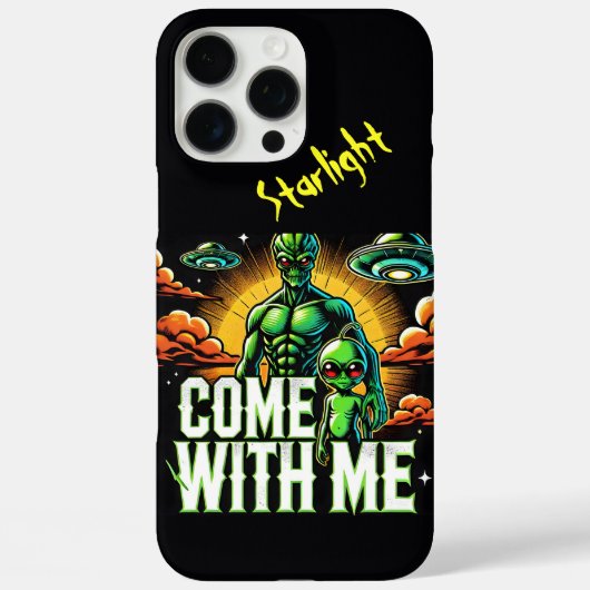 Buitenaardse figuren: Avonturen in de ruimte Case-Mate iPhone Case (Achterkant)