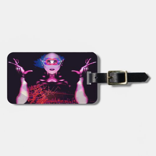 Buitenaardse Geest Bagage Label (Voorkant horizontaal)