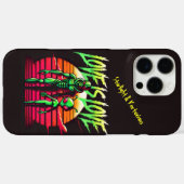 Buitenaardse geliefden gloeien onder zonsondergang Case-Mate iPhone case (Achterkant (horizontaal))