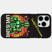 Buitenaardse geliefden onder gloeiende zonsonderga Case-Mate iPhone case (Achterkant (horizontaal))
