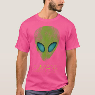 Buitenaardse grappige mensen zijn niet echt Schatt T-shirt