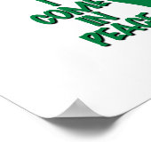 Buitenaardse groeten - Ik kom in vrede Poster (Hoek)