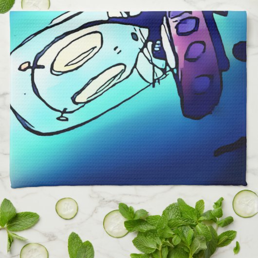 buitenaardse handdoek (Gevouwen)