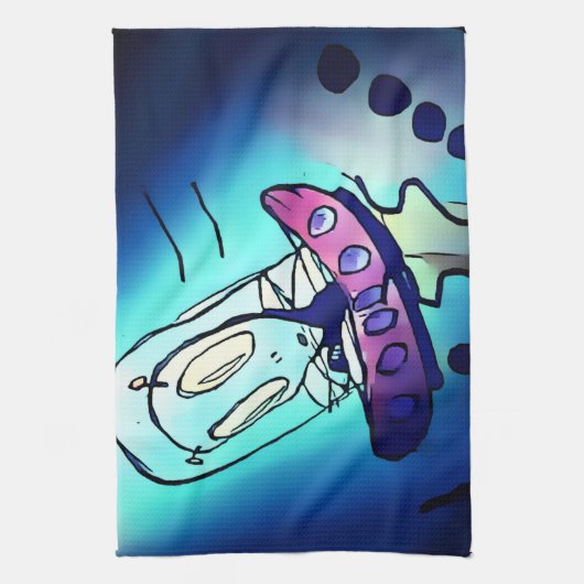 buitenaardse handdoek (Verticaal)