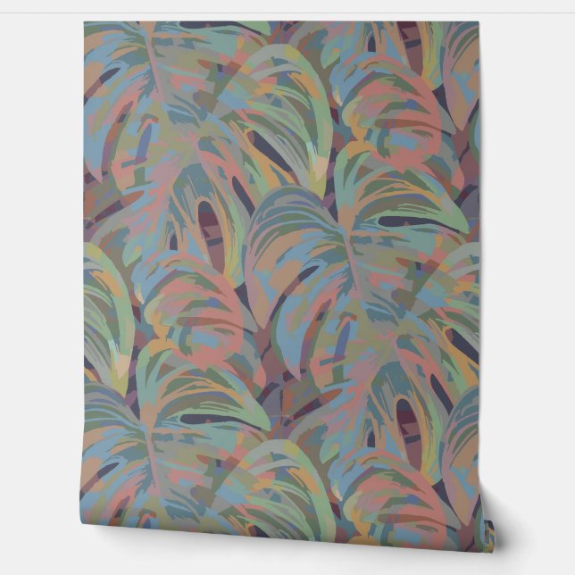 Buitenaardse handpalmen wallpaper behang (Afrollen)