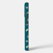 Buitenaardse Herten Folk Art | Whimsical Groen Jon Case-Mate iPhone Case (Achterkant / Links)
