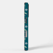 Buitenaardse Herten Folk Art | Whimsical Groen Jon Case-Mate iPhone Case (Achterkant / Rechts)