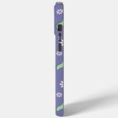 Buitenaardse Herten Folk Art | Whimsical Groen Jon Case-Mate iPhone Case (Achterkant / Links)