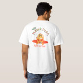 Buitenaardse houding: Hawk Tuah Spit T-shirt (Achterkant volledig)