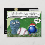 buitenaardse humor briefkaart (Voorkant / Achterkant)