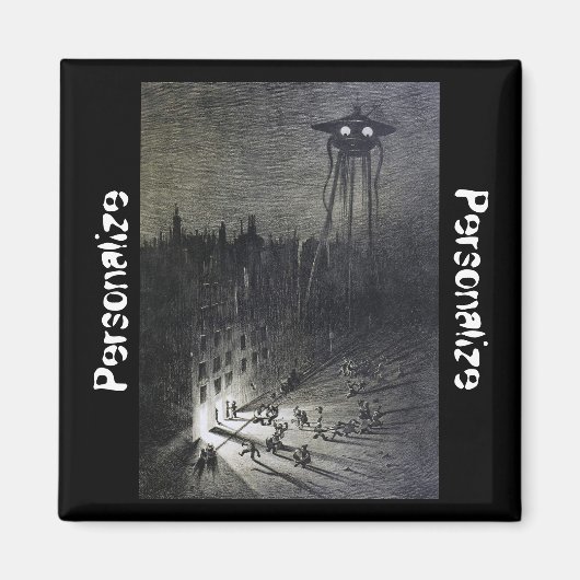  buitenaardse invasie film uit de wereldoorlog magneet (Voorkant)