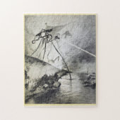  buitenaardse invasie wereldoorlog uffilm legpuzzel (Verticaal)