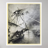  buitenaardse invasie wereldoorlog uffilm poster (Voorkant)