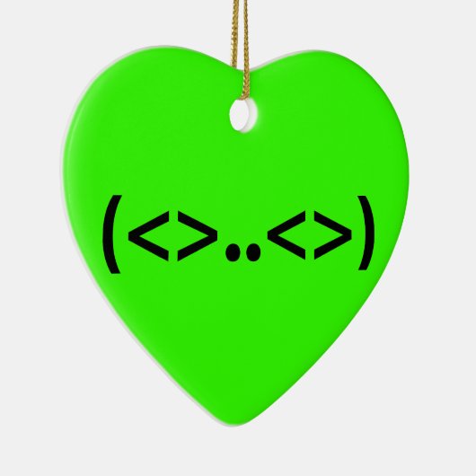 BUITENAARDSE Japans Emoticon Keramisch Ornament (Rechts)