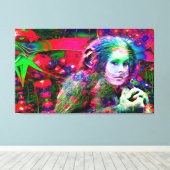 Buitenaardse Jungle Canvas Afdruk (Insitu (Houten vloer))