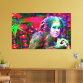 Buitenaardse Jungle Canvas Afdruk (Insitu (Woonkamer))