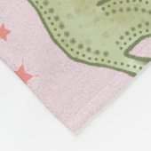 Buitenaardse katten Whimsical ruimtekat Funny Sci- Fleece Deken (Hoek)