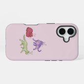 Buitenaardse katten Whimsical ruimtekat Funny Sci- iPhone 16 Hoesje (Achterkant horizontaal)