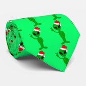 buitenaardse kerstman stropdas (Opgerold)