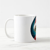 Buitenaardse Kerstmis Koffiemok (Links)