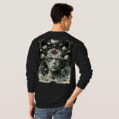 BUITENAARDSE KIJKEN VOOR DE AARDE, TERUG GEDRUKT O T-SHIRT (Achterkant volledig)