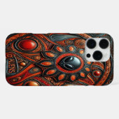 Buitenaardse Kunst Onthult Kosmische Mysteries iPhone Hoesje (Achterkant horizontaal)