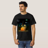 buitenaardse kunst t-shirt (Voorkant volledig)