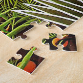 Buitenaardse landschap van Henri Rousseau Legpuzzel (Zijkant)