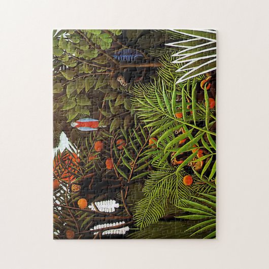 Buitenaardse landschap van Henri Rousseau Legpuzzel (Verticaal)
