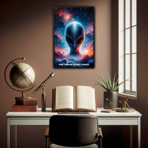 buitenaardse levensvorm poster