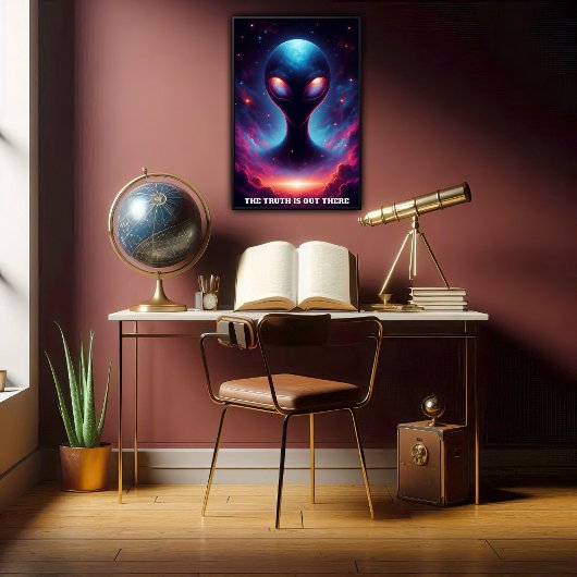  buitenaardse levensvorm poster