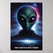  buitenaardse levensvorm poster (Voorkant)