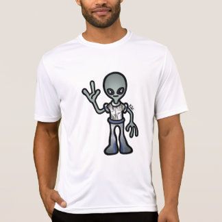 buitenaardse lichaamstas. t-shirt