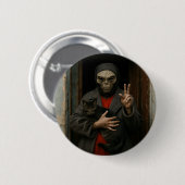 Buitenaardse Liefde Ronde Button 5,7 Cm (Voorkant /achterkant)