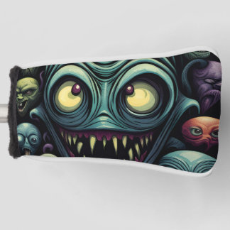 buitenaardse liefde schedel grappig goed humeur ge golfheadcover