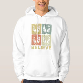 buitenaardse liefhebber hoodie