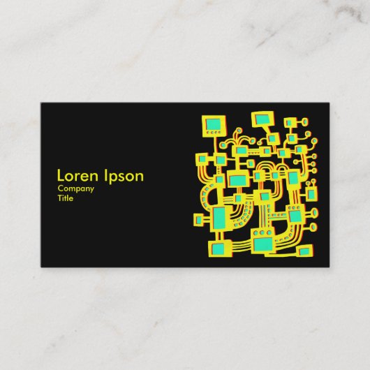 Buitenaardse machine V2 Visitekaartje (Voorkant)