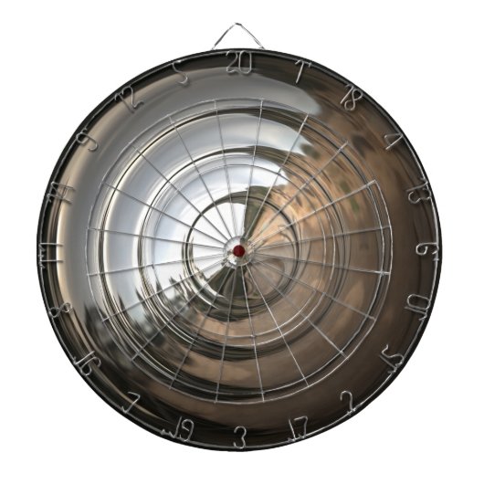 Buitenaardse metalen - 8-X1-kunstbord Dartbord (Voorkant)