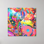 Buitenaardse Natuur Canvas Afdruk (Voorkant)