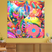 Buitenaardse Natuur Canvas Afdruk (Insitu (Woonkamer))