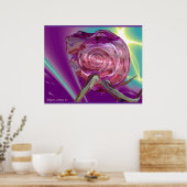 BUITENAARDSE NEREIDE,NYMPH VAN WATER ,ROZE ZEESCHE POSTER (Keuken)
